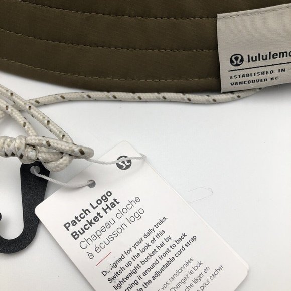Lululemon Patch Logo Bucket Hat Size S/M NWT